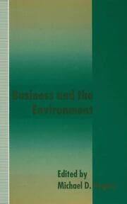 Cover von Business and the Environment