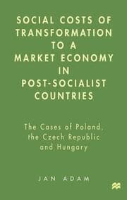 Cover von Social Costs of Transformation to a Market Economy in Post-Socialist Countries