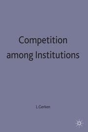 Cover von Competition among Institutions