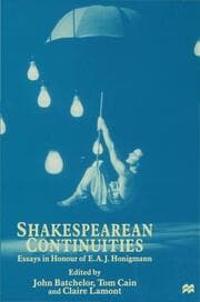 Cover von Shakespearean Continuities