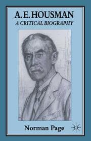 Cover von A. E. Housman