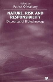 Cover von Nature, Risk and Responsibility