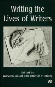 Cover von Writing the Lives of Writers