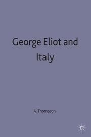 Cover von George Eliot and Italy