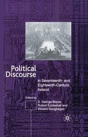 Cover von Political Discourse in Seventeenth- and Eighteenth-Century Ireland