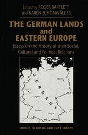 Cover von The German Lands and Eastern Europe