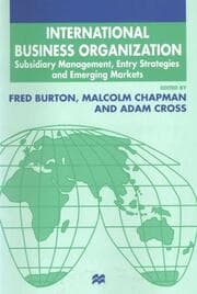Cover von International Business Organization