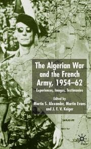 Cover von Algerian War and the French Army, 1954-62