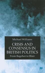 Cover von Crisis and Consensus in British Politics