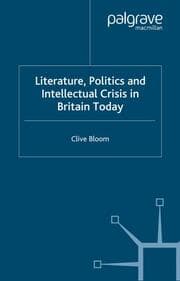 Cover von Literature, Politics and Intellectual Crisis in Britain Today