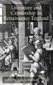Cover von Literature and Censorship in Renaissance England