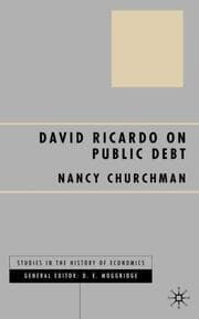 Cover von David Ricardo on Public Debt