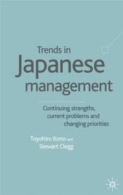 Cover von Trends in Japanese Management