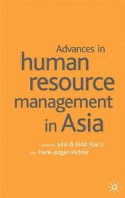 Cover von Advances in Human Resource Management in Asia