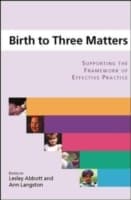 Cover von Birth to Three Matters