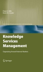 Cover von Knowledge Services Management