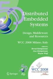 Cover von Distributed Embedded Systems: Design, Middleware and Resources