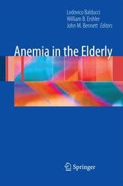 Cover von Anemia in the Elderly