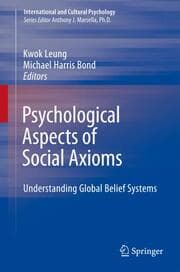 Cover von Psychological Aspects of Social Axioms