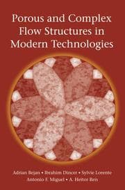 Cover von Porous and Complex Flow Structures in Modern Technologies