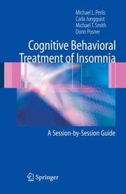 Cover von Cognitive Behavioral Treatment of Insomnia
