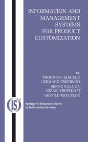 Cover von Information and Management Systems for Product Customization