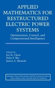Cover von Applied Mathematics for Restructured Electric Power Systems