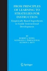 Cover von From Principles of Learning to Strategies for Instruction