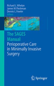 Cover von The SAGES Manual Perioperative Care in Minimally Invasive Surgery