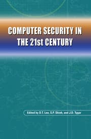 Cover von Computer Security in the 21st Century