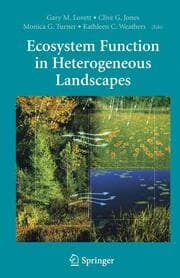 Cover von Ecosystem Function in Heterogeneous Landscapes