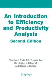 Cover von An Introduction to Efficiency and Productivity Analysis