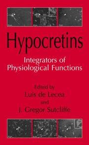 Cover von Hypocretins as Integrators of Physiological Signals