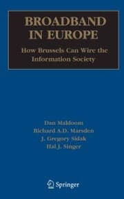 Cover von Broadband in Europe