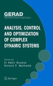 Cover von Analysis, Control and Optimization of Complex Dynamic Systems