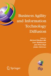 Cover von Business Agility and Information Technology Diffusion