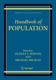 Cover von Handbook of Population