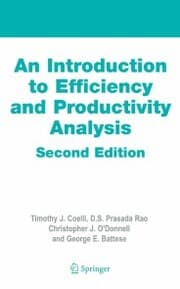 Cover von An Introduction to Efficiency and Productivity Analysis