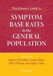 Cover von Practitioner's Guide to Symptom Base Rates in the General Population