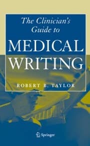 Cover von Clinician's Guide to Medical Writing