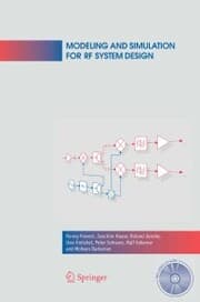 Cover von Modeling and Simulation for RF System Design