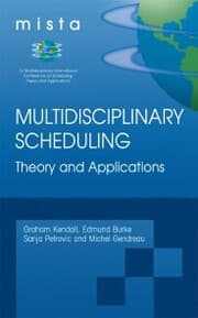 Cover von Multidisciplinary Scheduling: Theory and Applications