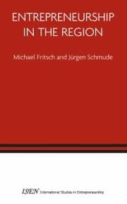Cover von Entrepreneurship in the Region