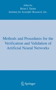 Cover von Methods and Procedures for the Verification and Validation of Artificial Neural Networks