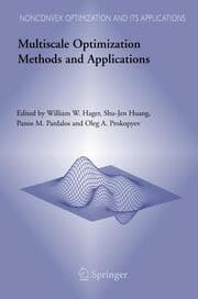 Cover von Multiscale Optimization Methods and Applications
