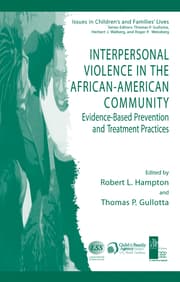 Cover von Interpersonal Violence in the African-American Community