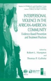 Cover von Interpersonal Violence in the African-American Community