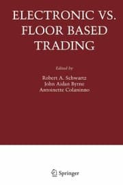 Cover von Electronic vs. Floor Based Trading