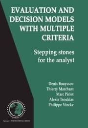 Cover von Evaluation and Decision Models with Multiple Criteria