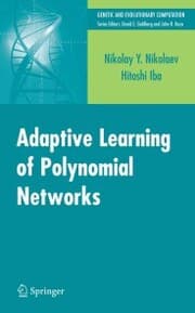 Cover von Adaptive Learning of Polynomial Networks
